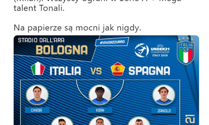 Gwiazdy, które się nie załapały do wyjściowej XI Włoch U21!